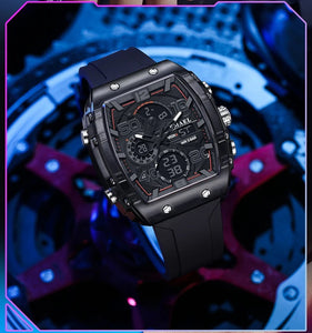 ChronoX Power : La montre de luxe pour se démarquer ( couleur noire )