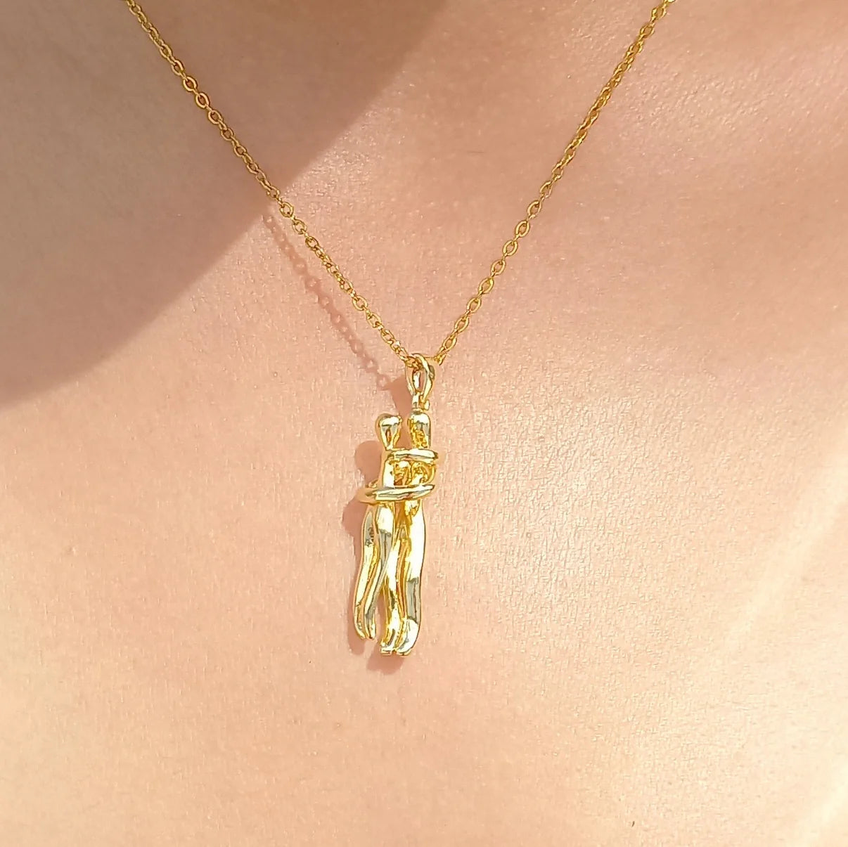 Duo Royal™ - Collier Couple Enlacé ( dans un coffret à bijoux élégant )