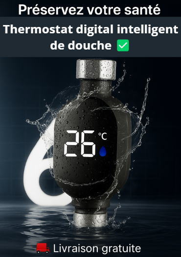 Thermostat digital intelligent : Contrôlez la température de vôtre douche