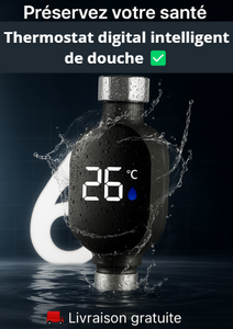 Thermostat digital intelligent : Contrôlez la température de vôtre douche