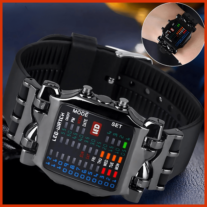 Montre digitale de Luxe